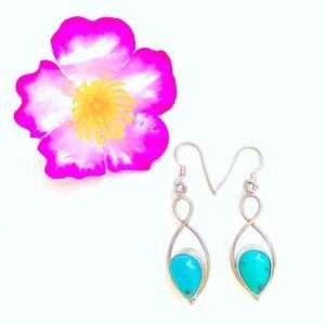 Turquoise  very  chic earrings